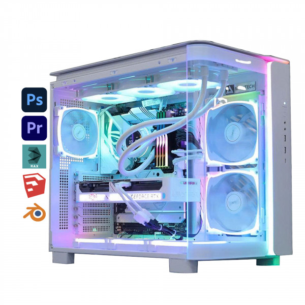 Bộ PC Đồ Hoạ I9-14900K, RAM 64GB, VGA RTX 5070 12GB