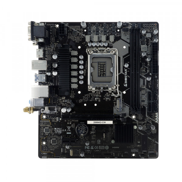 Mainboard BIOSTAR Z690MX2-E D4 (Intel Z690, Socket 1700, 2xDDR4, MATX)