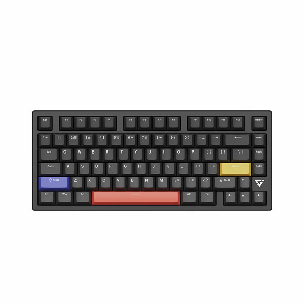 Bàn Phím Cơ ATK VXE V75X Black Tri-Mode (Obsidian Switch, Hot Swap)
