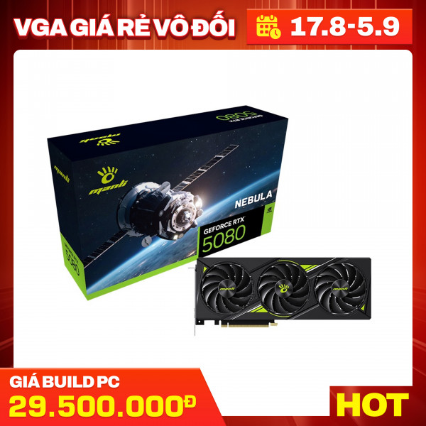 Card Màn Hình Manli Nebula GeForce RTX 5080 16GB GDDR7
