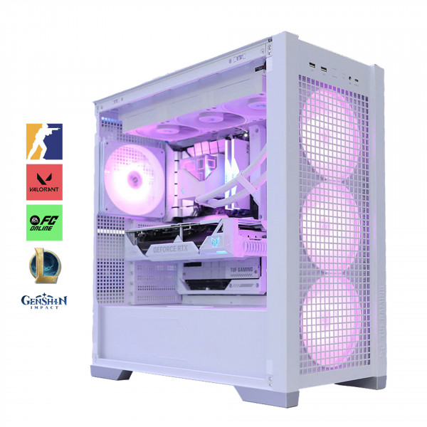 Bộ PC Gaming AMD Ryzen 7 7800X3D, RAM 32GB, VGA RTX 4070 Ti SUPER
