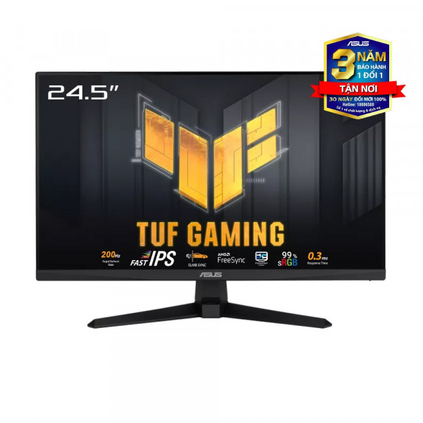 Màn Hình Gaming ASUS TUF Gaming VG259Q5A (24.5 inch, Full HD, IPS, 200Hz, 0.3ms)