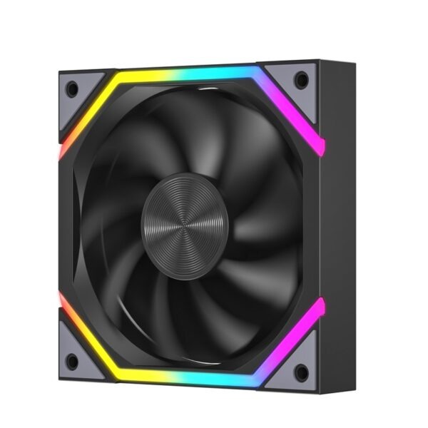 FAN LEOPARD GALAXY RS 120 ARGB Đen Ngược