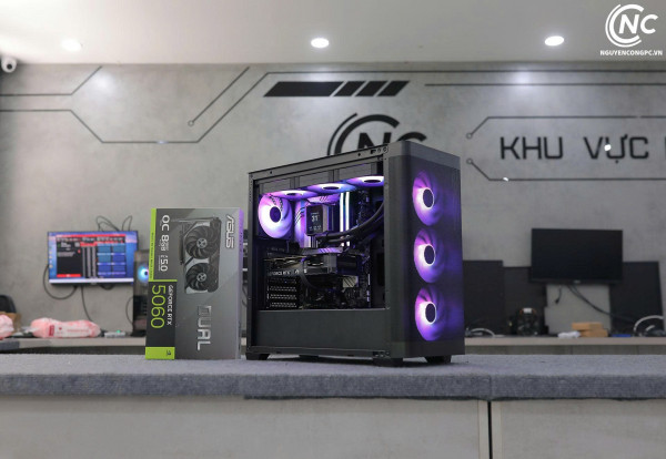 Bộ PC Đồ Họa Intel Core i7-14700KF, RAM 64GB, RTX 5060 8GB