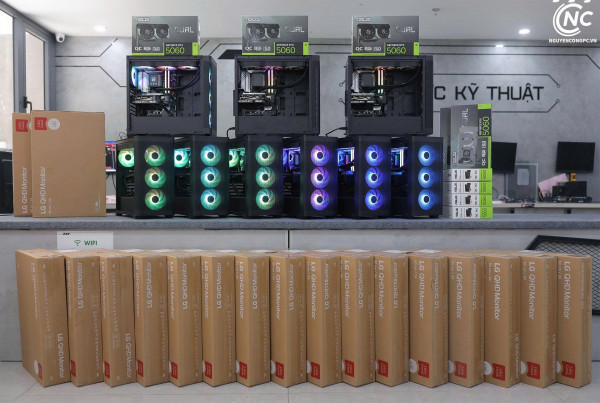 Bộ PC Đồ Họa Intel Core i7-14700KF, RAM 64GB, RTX 5060 8GB