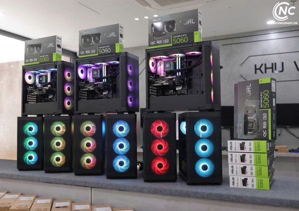 Bộ PC Đồ Họa Intel Core i7-14700KF, RAM 64GB, RTX 5060 8GB