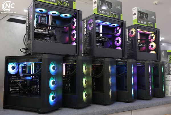 Bộ PC Đồ Họa Intel Core i7-14700KF, RAM 64GB, RTX 5060 8GB
