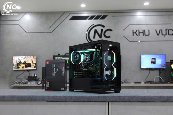 Bộ PC Gaming Ryzen 5 7500F, RAM 16GB, RX 9060 XT 16GB