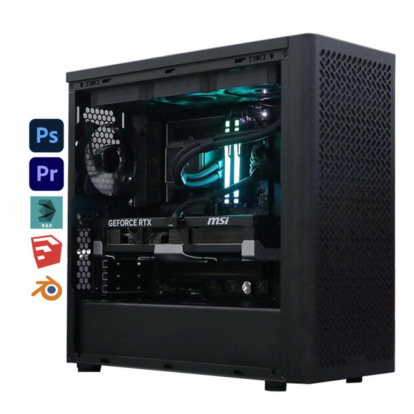 Bộ PC Đồ Họa Ryzen 9 9950X, RAM 64GB, RTX 5090 32GB