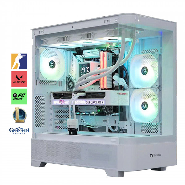 Bộ PC Đồ Hoạ Intel Core I5-14600KF, RAM 32GB, RTX 5070 12GB
