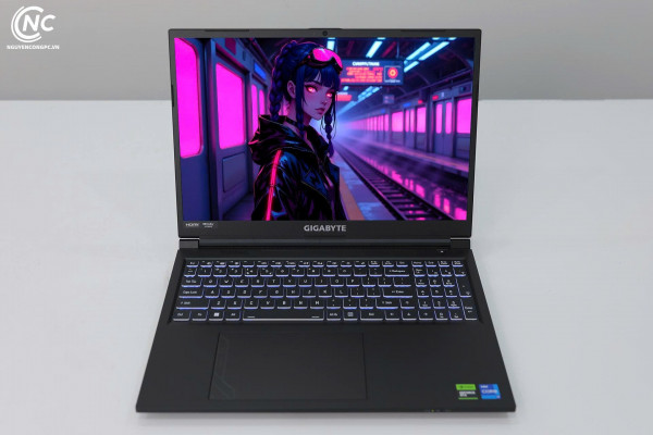 Laptop GIGABYTE G6 MF H2VN854KH (Intel Core i7-13620H, RTX 4050, 16GB, 1TB SSD, 16 inch FHD+, Win 11, Đen)