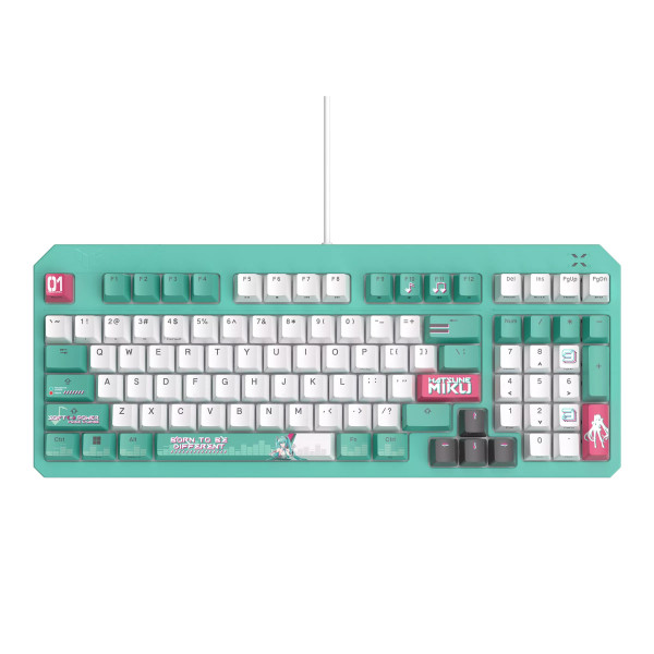 Bàn Phím Cơ ASUS TUF Gaming K3 Gen II Hatsune Miku Edition