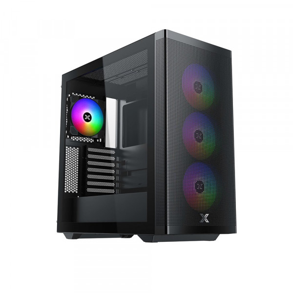 Vỏ Case Xigmatek Osiris - 4FAN RGB (Mid Tower, Màu Đen)