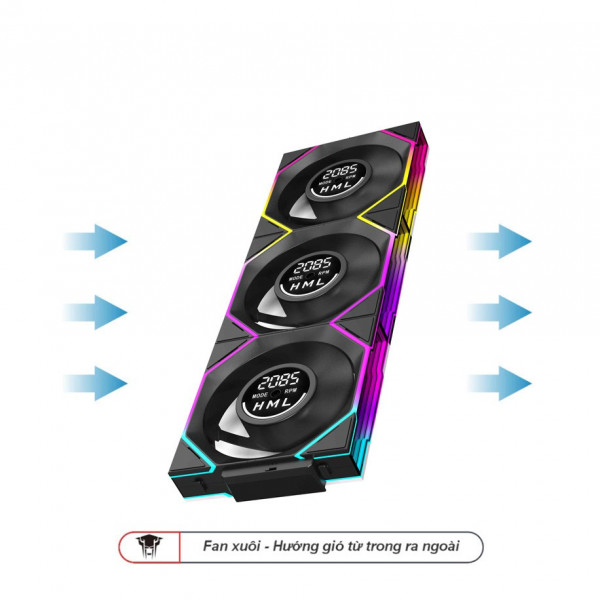 FAN LEOPARD Interstellar V4 Đen - Pack 3