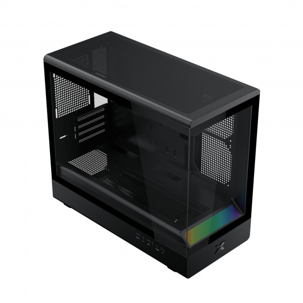 Vỏ Case Xigmatek Pura ML EN48463 (M-ATX, Premium Gaming, ARGB Lighting Bar)