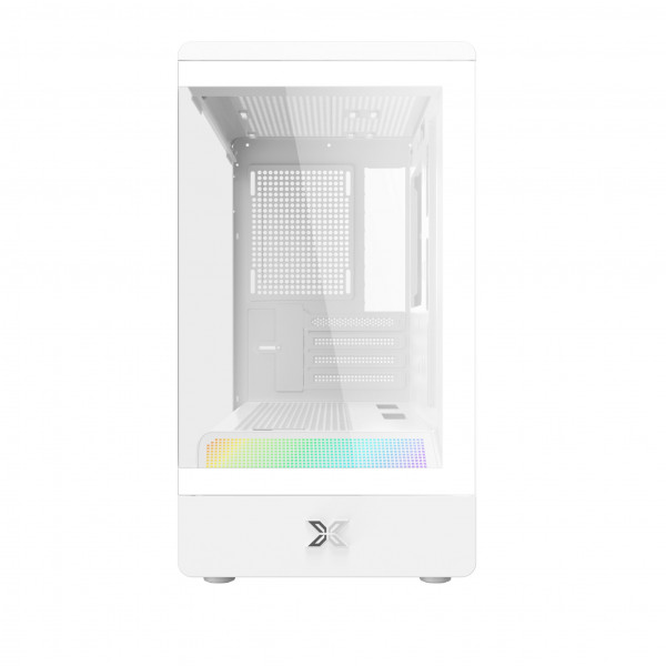 Vỏ Case Xigmatek Pura ML Arctic EN48470 (M-ATX, Premium Gaming, ARGB Lighting Bar)