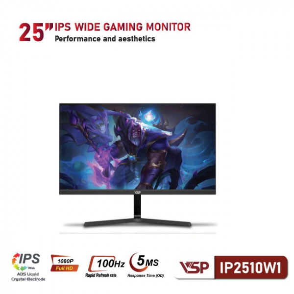 Màn Hình VSP IP2510W1 (25 inch, IPS, 100Hz, 5ms)