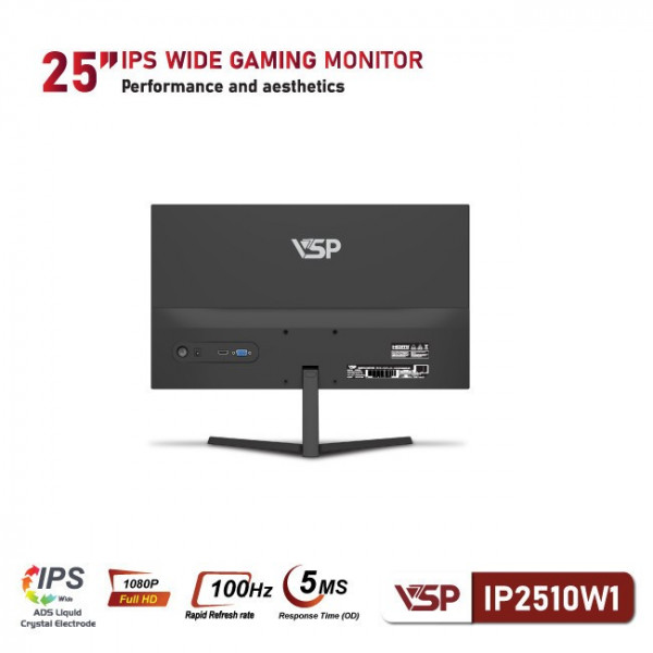 Màn Hình VSP IP2510W1 (25 inch, IPS, 100Hz, 5ms)