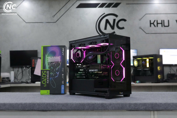 Bộ PC Intel Core Ultra 7 265K, RAM 64GB, RTX 5070 Ti 16GB