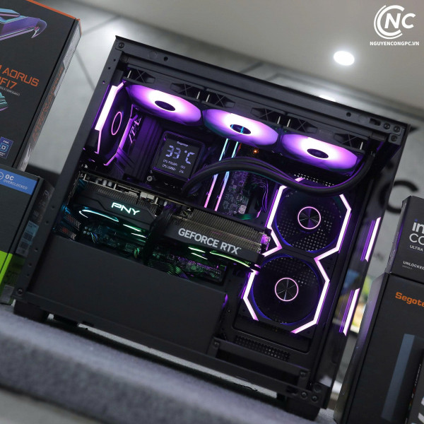 Bộ PC Intel Core Ultra 7 265K, RAM 64GB, RTX 5070 Ti 16GB