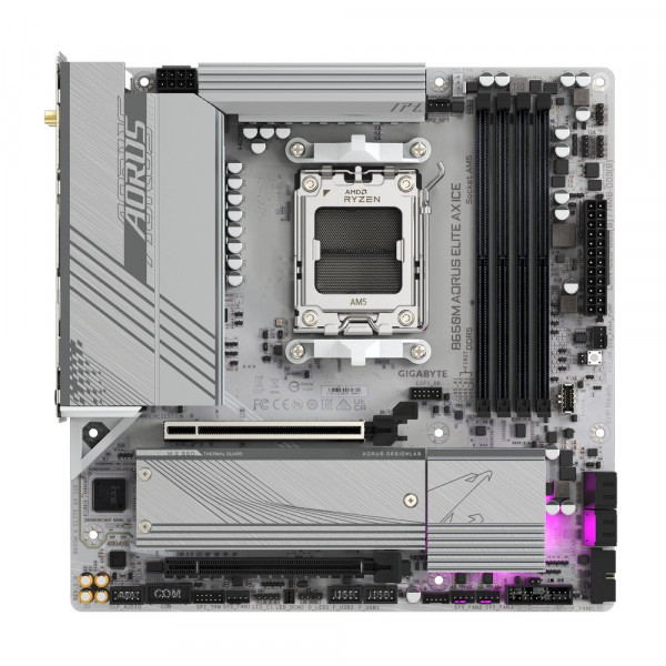 Mainboard Gigabyte B650M AORUS ELITE AX ICE DDR5