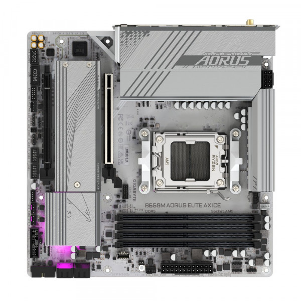 Mainboard Gigabyte B650M AORUS ELITE AX ICE DDR5