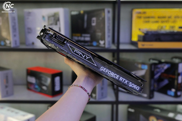 Card màn hình PNY GeForce RTX 5060 8GB ARGB EPIC-X RGB OC Triple Fan (VCG50608TFXXPB1-O)