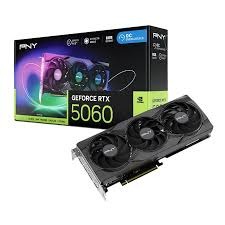 Card màn hình PNY GeForce RTX 5060 8GB ARGB EPIC-X RGB OC Triple Fan (VCG50608TFXXPB1-O)