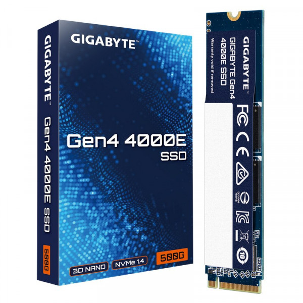 Ổ cứng SSD GIGABYTE 4000E 500GB M2 2280 NVMe Gen4x4