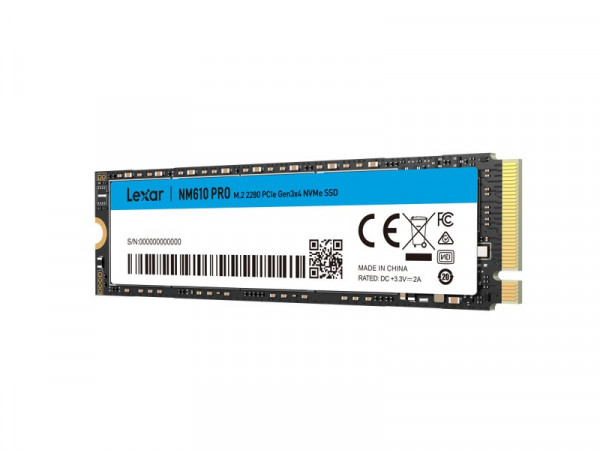 Ổ cứng SSD Lexar NM610PRO 500GB NVMe M2- LNM610P500G-RNNNG