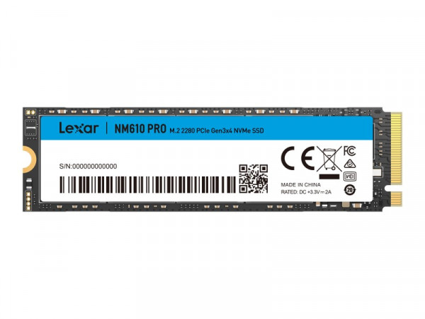 Ổ cứng SSD Lexar NM610PRO 500GB NVMe M2- LNM610P500G-RNNNG