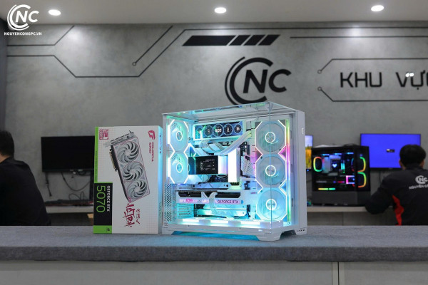 Bộ PC Gaming Intel Core i9-14900K, RAM 64GB DDR5, RTX 5070 12GB