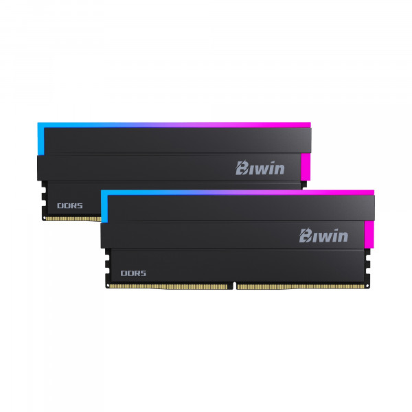 RAM Biwin DW100 DDR5 RGB 32GB (2x16GB, 6000MHz, Black) – BXL53260DW1-D36DB