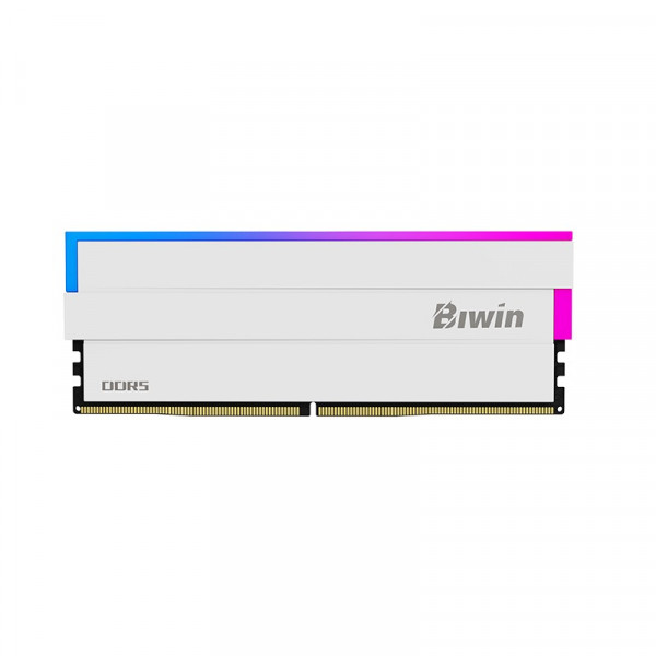 RAM Biwin DW100 DDR5 RGB 32GB (2x16GB, 6000MHz, White) – BXL53260DW1-D36DW