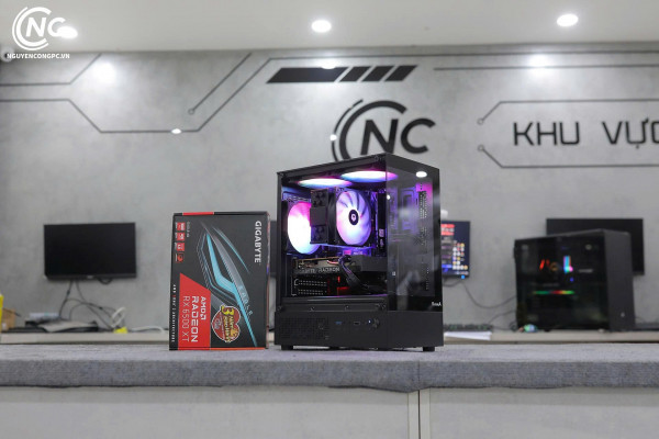 Bộ PC Gaming AMD Ryzen 5 5500, Ram 16GB, VGA RX 6500XT [TẶNG MÀN HÌNH]