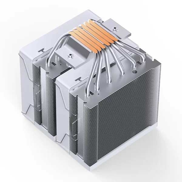 Tản Nhiệt Khí Jonsbo CR-3000E ARGB (Dual Tower, 6 Heatpipe, 2 Fan 120mm, Trắng)