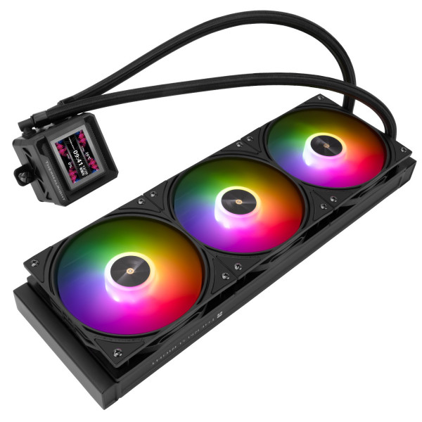 Tản Nhiệt Nước AIO Thermalright Frozen Warframe 360 SE ARGB (Radiator 360mm, 3 Fan 120mm, Đen)