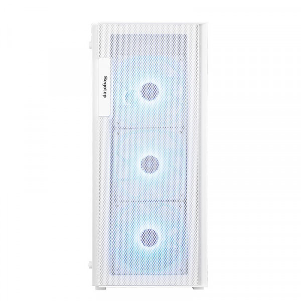 Vỏ Case Segotep AXE 5 (Mid Tower ATX, 4 Fan ARGB, Trắng)