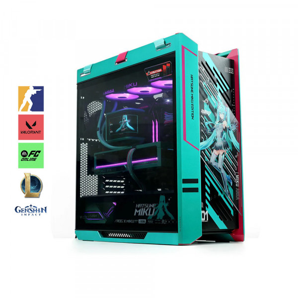 Bộ PC Hatsune Miku Ryzen 7 7800X3D, RAM 32GB, VGA RTX 5080 16GB