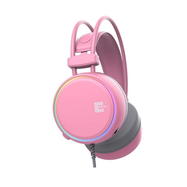 Tai Nghe Gaming Zidli FCORE FH11U (7.1 Surround, USB, RGB, Hồng)