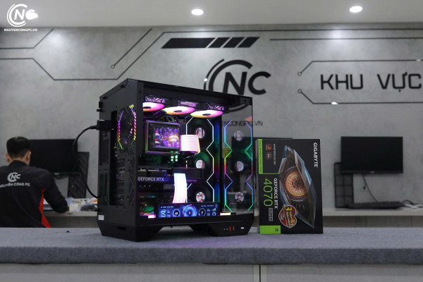 Bộ PC Gaming Intel Core i7-14700K, RAM 64GB, RTX 4070 Super 12GB