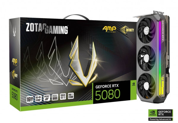 Card màn hình ZOTAC GAMING GeForce RTX 5080 AMP Extreme INFINITY