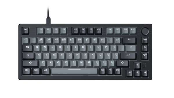 Bàn phím cơ DareU EK75 (Grey Black - DareU Dream Switch - Keycap PBT)