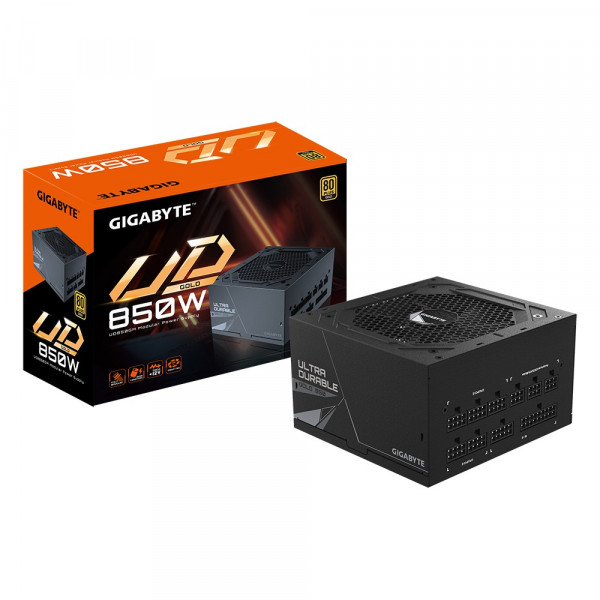 Nguồn Máy Tính Gigabyte GP-UD850GM 850W (80 Plus Gold, Full Modular, Màu Đen)