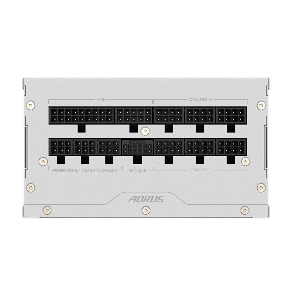 Nguồn Máy Tính Gigabyte AORUS ELITE GP-AE850PM PG5 ICE 850W (80 Plus Platinum, Full Modular, Màu Trắng)
