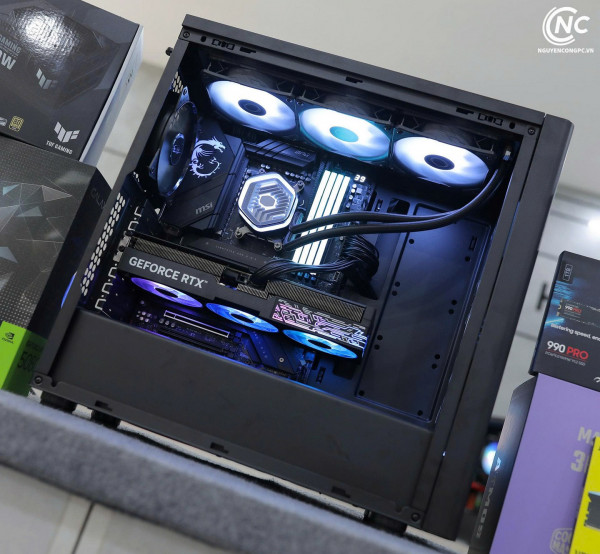 Bộ PC Ryzen 9 9950X, RAM 192GB, VGA RTX 5080 16GB