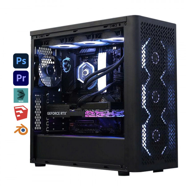 Bộ PC Intel Core i9-14900K, RAM 96GB, VGA RTX 5080 16GB