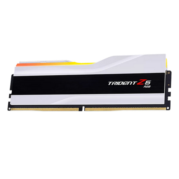 RAM G.Skill Trident Z5 RGB DDR5 16GB (1x16GB) 6000MHz ( F5-6000J3636F16GX1-TZ5RW, Màu Trắng)