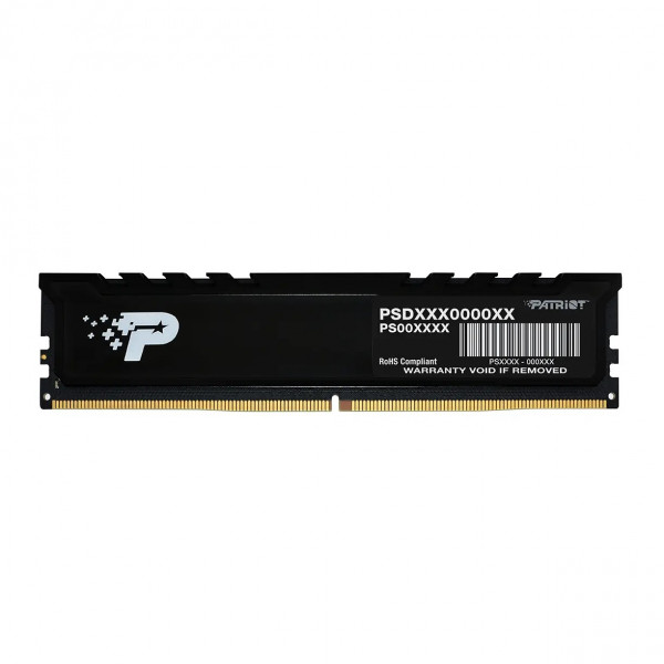 RAM Patriot Signature Premium DDR5 16GB (1x16GB) 5200MHz UDIMM (PSP516G52002H1, Màu Đen)