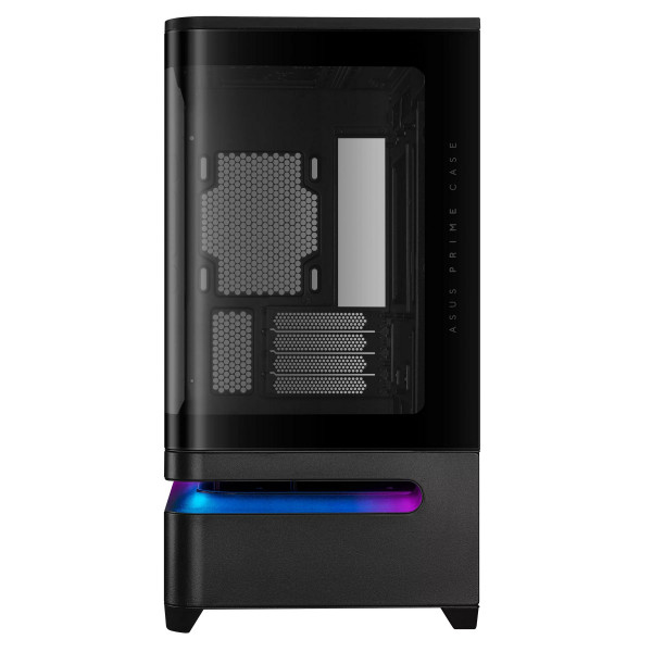 Vỏ máy tính Asus Prime AP202 TG BLACK (Không Quạt)